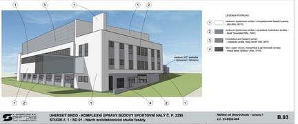Uherský Brod - sportovní hala Uherský Brod - sportovní hala